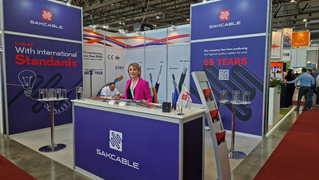 Sakcable showcased its products at an international exhibition that took place in Brno, Czech Republic.